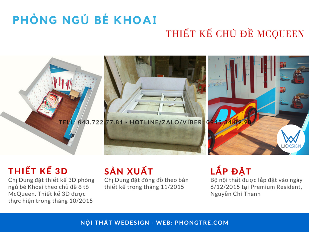 Album bộ phòng ngủ chủ đề ô tô McQueen 