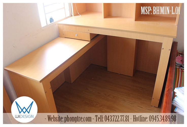 Bàn học sinh MSP: BHMIN-L.01 có thể sử dụng từ khi học sinh học cấp 1 đến cấp 3