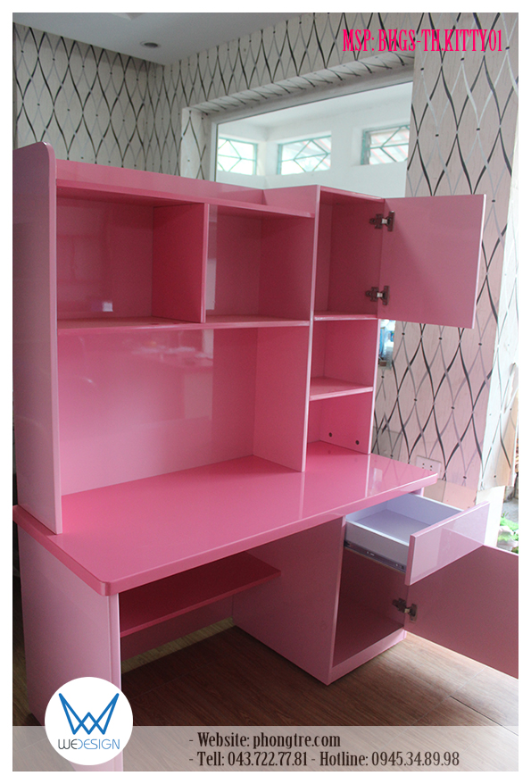 Kết cấu bàn học sinh tiểu học MSP: BHGS-TH.KITTY01
