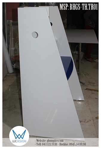 Hồi hình thang trang trí lỗ tròn của bàn học tiểu học MSP: BHGS-TH.TR01