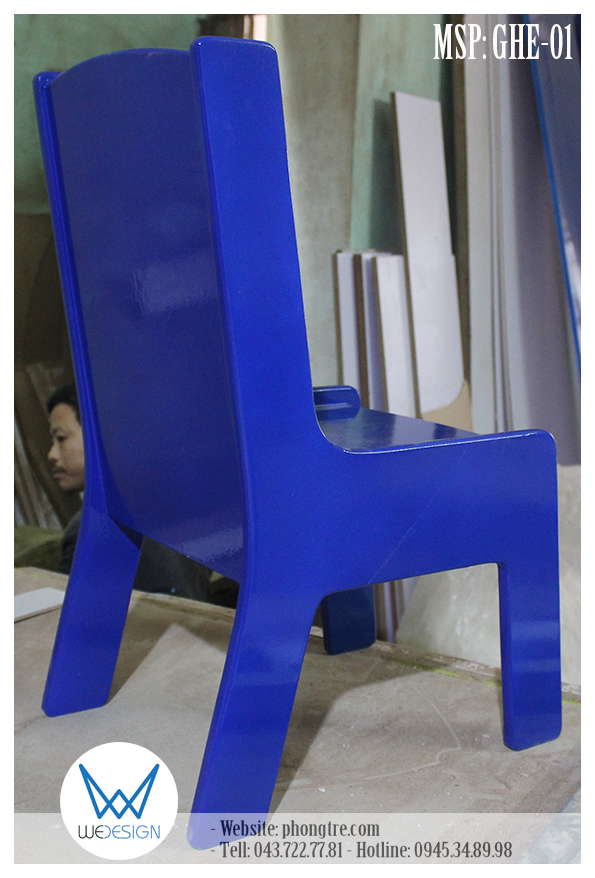 Ghế học sinh tiểu học MSP: GHE-01, góc nhìn 2