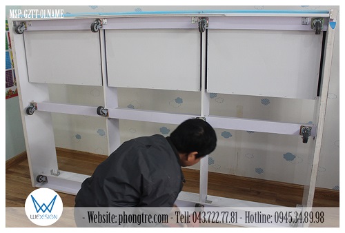 Kết cấu giường tầng dưới giường tầng thấp G2TT-01.NAME