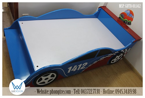 Giường ô tô đua GOTO-00.1412 màu xanh dương