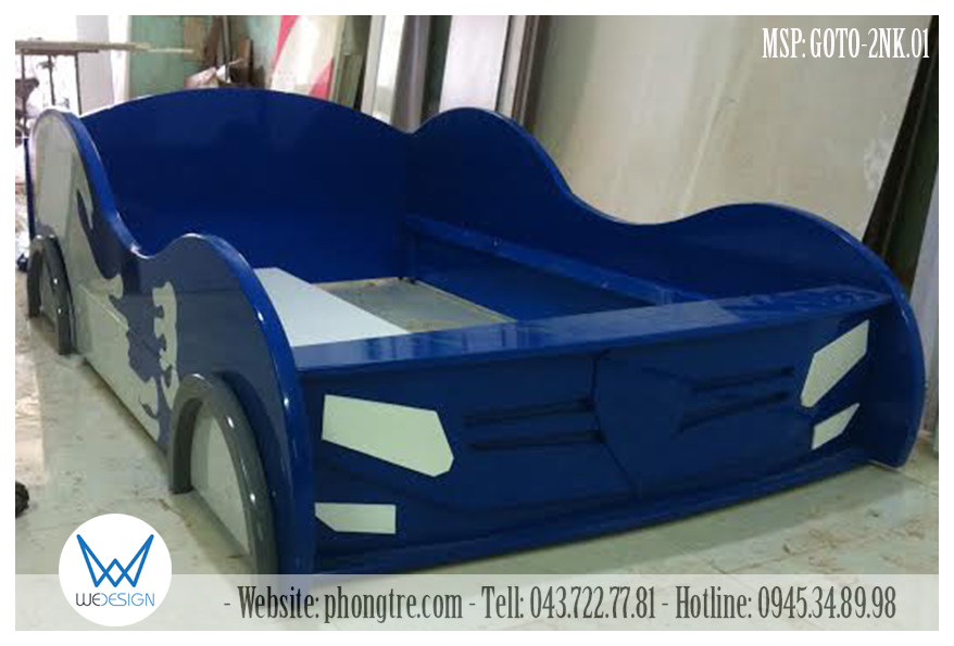 Giường ô tô đua MSP: GOTO-2NK.01 được sơn hoàn thiện