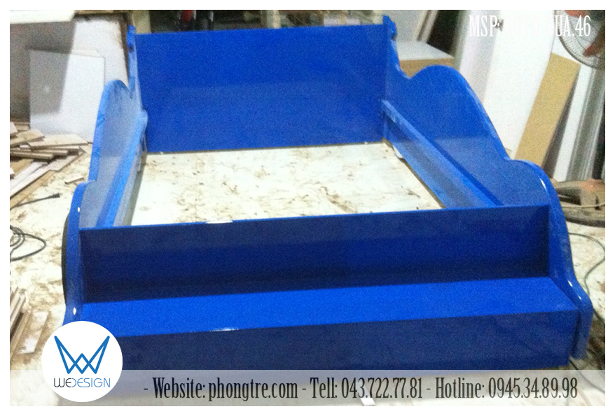Kết cấu giường ô tô đua mang số hiệu 46 phong cách