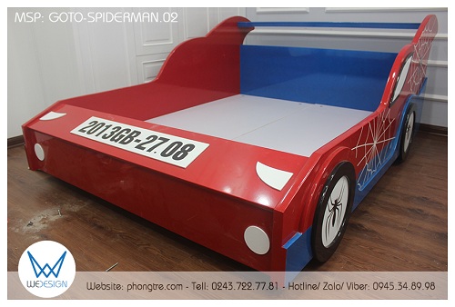 Giường ô tô Người Nhện Spider Man GOTO-SPIDERMAN.02