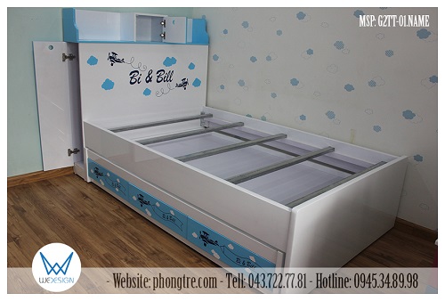 Kết cấu giường tầng trên