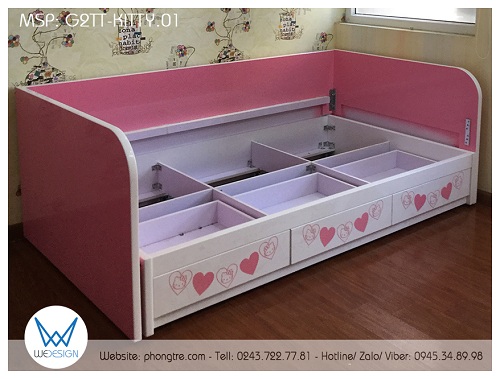 Kết cấu khung xương giường tầng dưới